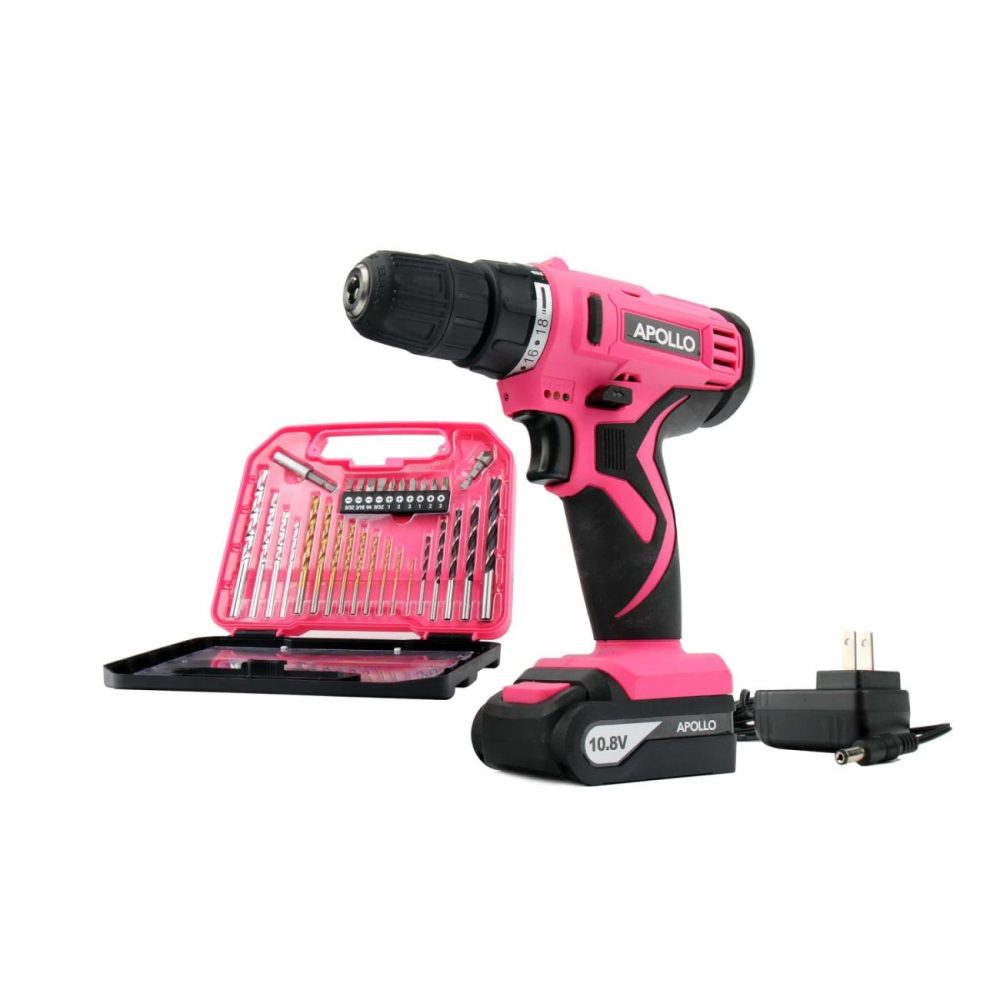 10.8 V Lithium-Ion Cordless Drill W/ 30 Pc. Accessory Set Handheld Drills