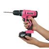 10.8 V Lithium-Ion Cordless Drill W/ 30 Pc. Accessory Set Handheld Drills