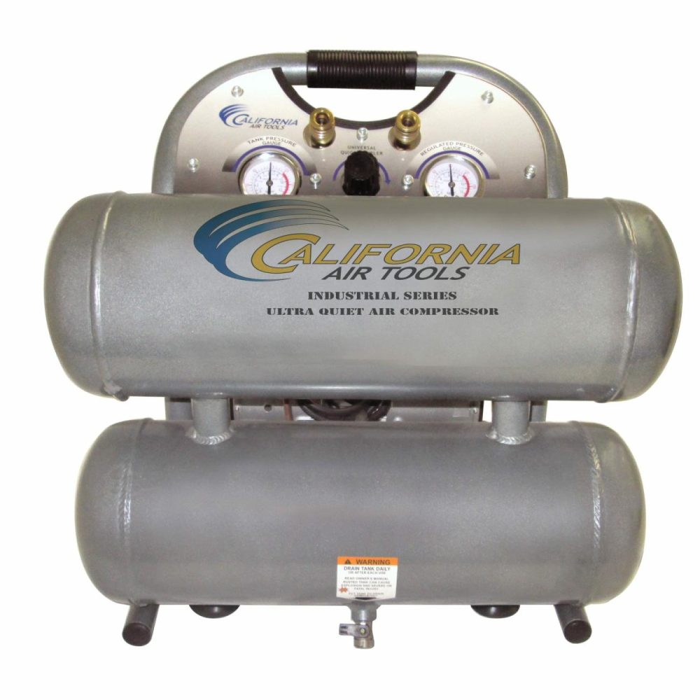 1Hp 4-3/5 Gallon Oil-Free Aluminum Tank Air Compressor Air Compressors