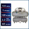 1Hp 4-3/5 Gallon Oil-Free Aluminum Tank Air Compressor Air Compressors