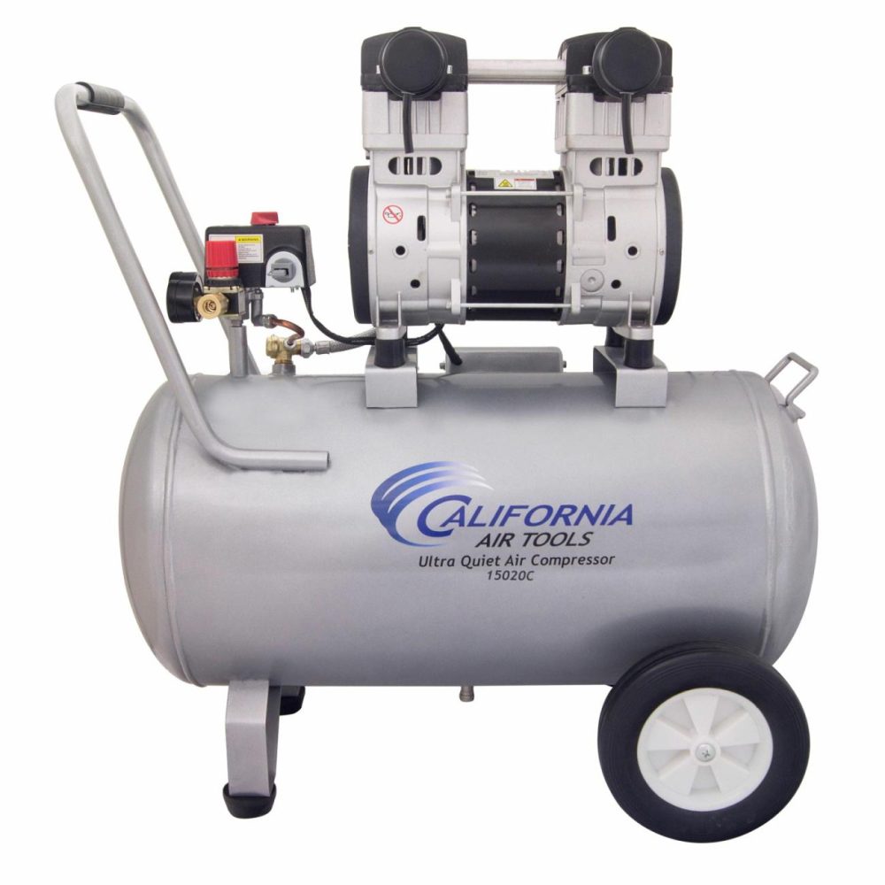 2Hp 15 Gallon Oil-Free Steel Tank Air Compressor Air Compressors