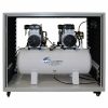 4Hp 20 Gallon Oil-Free Compressor With Drying System In Soundproof Cabinet Air Compressors