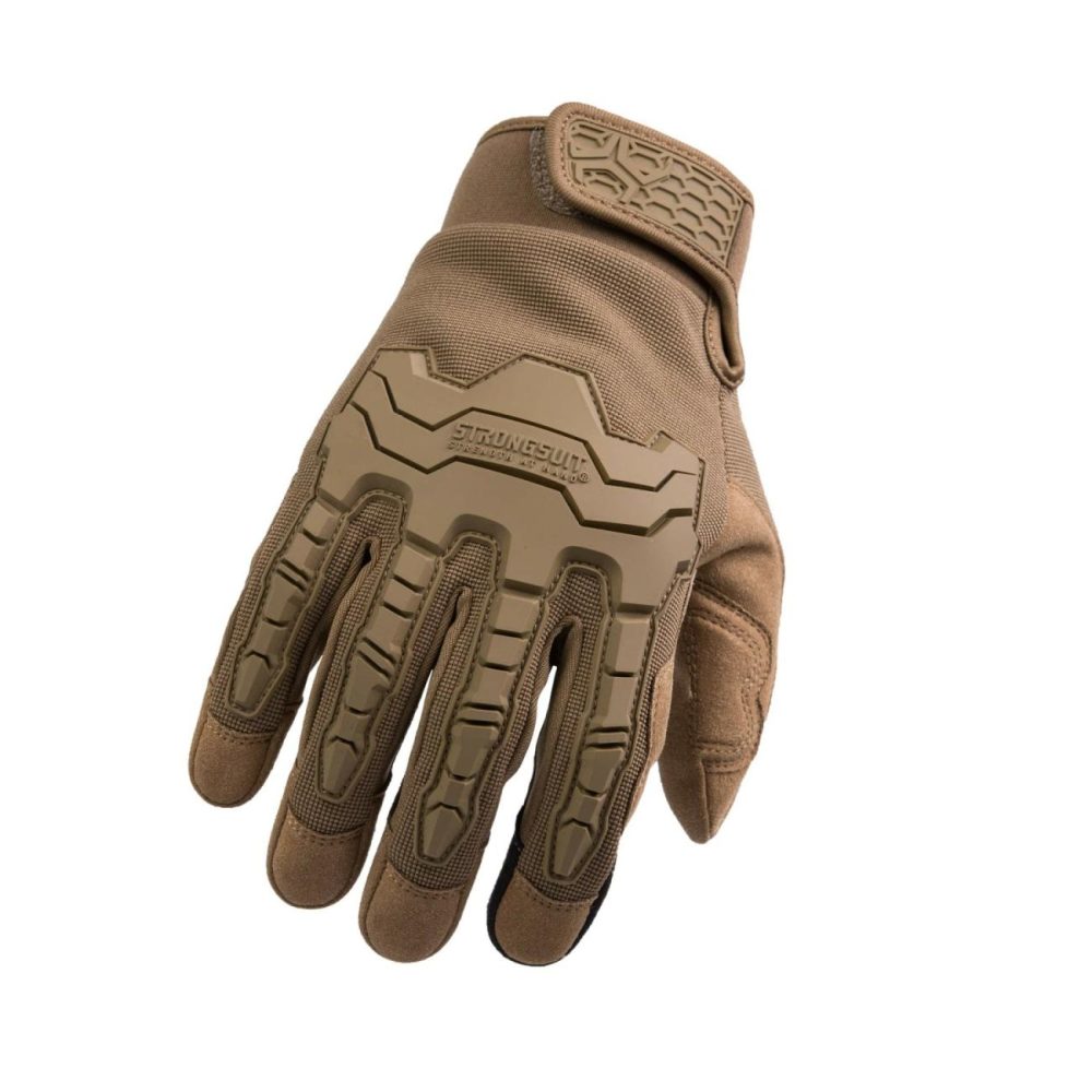 Brawny Coyote Gloves, Black, Small Gloves