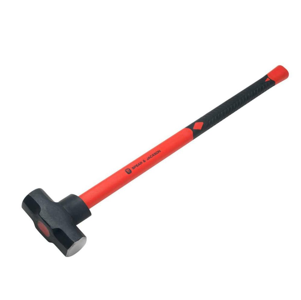 Double Faced Sledge Hammer With Non-Slip Handle 14 Lb. Hammers & Mallets