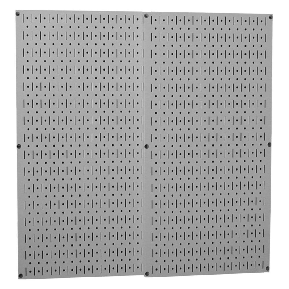 Gray Metal Pegboard Pack – Two Pegboard Tool Boards Pegboard, Hooks & Accessories