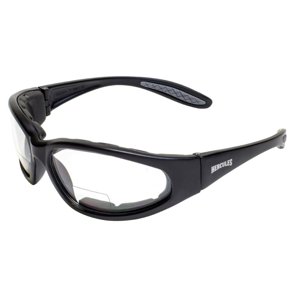 Hercules +1.50 Clear Anti-Fog Bifocal Safety Lenses Eye Protection