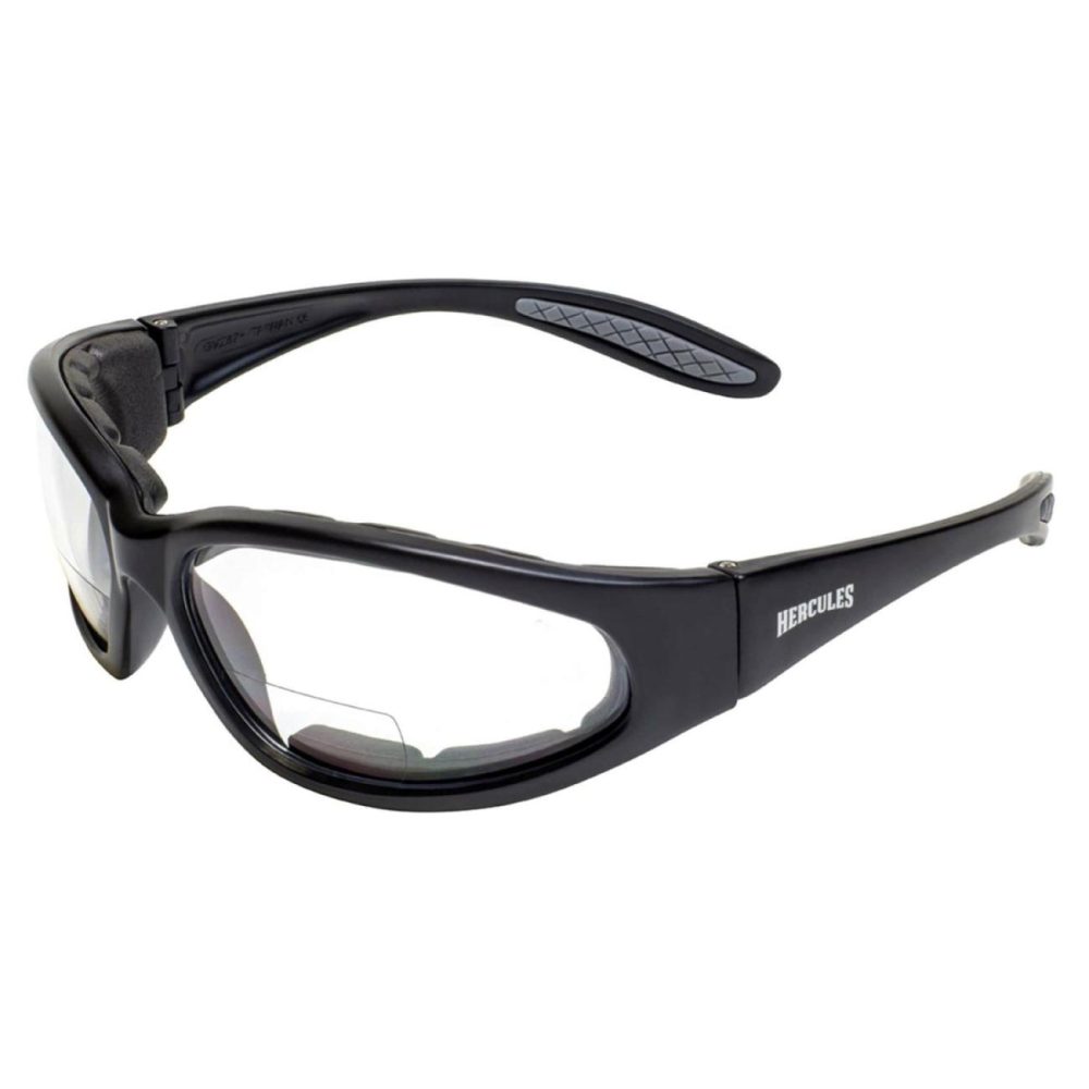 Hercules +2.50 Clear Anti-Fog Bifocal Safety Lenses Eye Protection