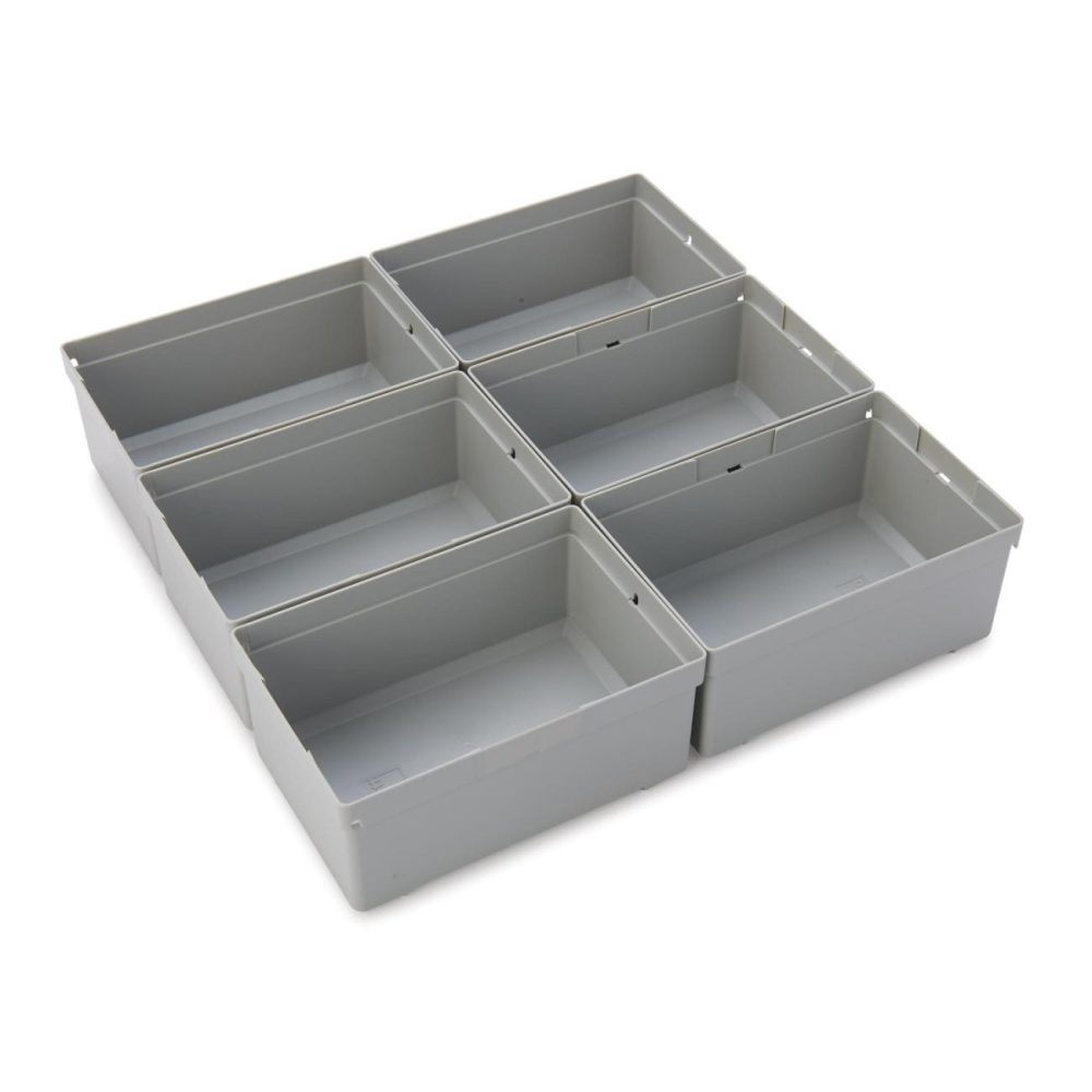 Insert Box Set For Systainer³ M89 Or L89 Organizers – 100 Mm X 150 Mm – 6 Piece Systainers