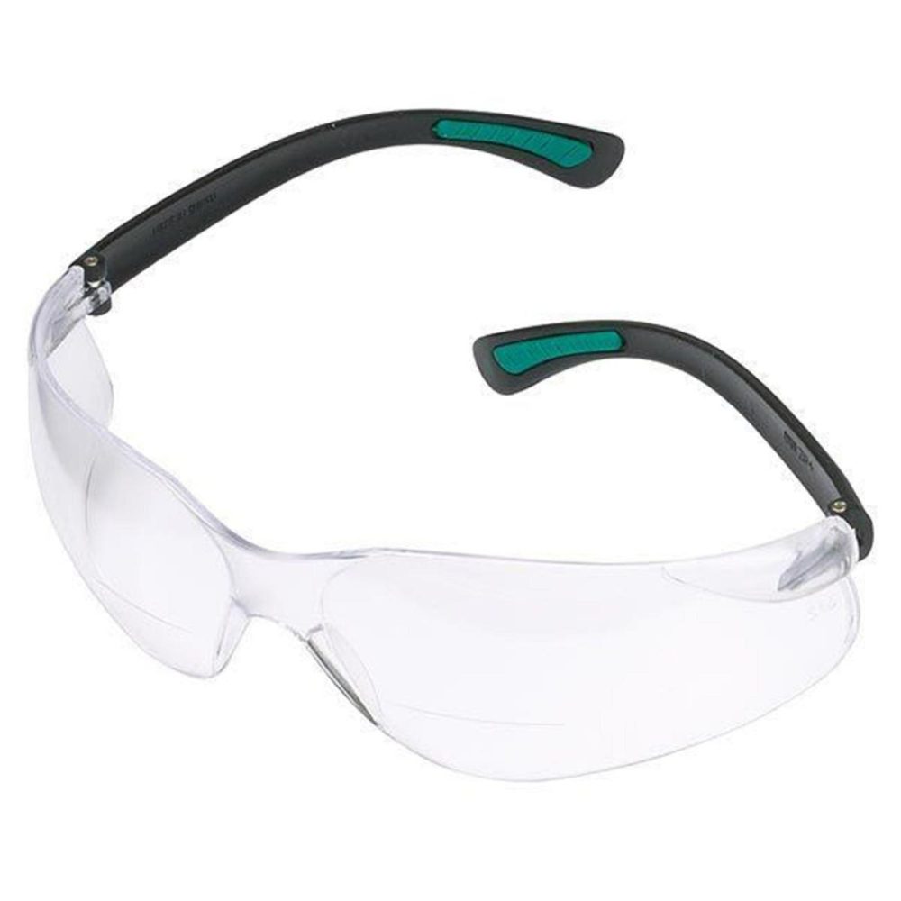 Magnifying Bifocal Safety Glasses 1.5 Diopter Eye Protection