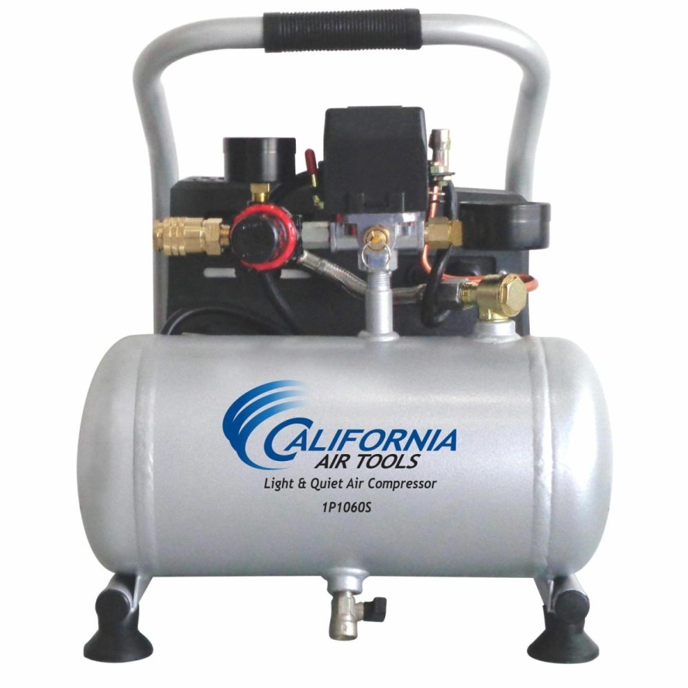 Portable Steel Tank Air Compressor 0.6 Hp 1 Gallon Air Compressors