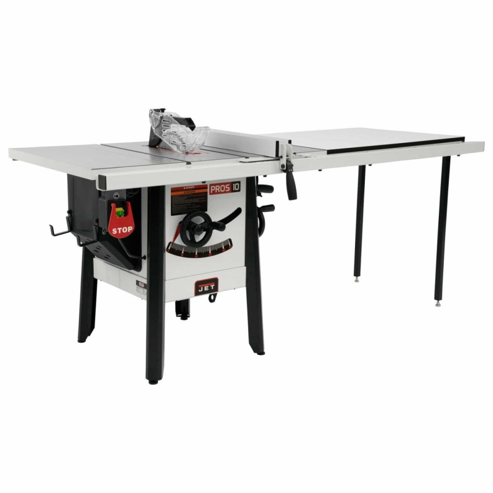 Proshop Ii 10″ Table Saw With Cast Wings And 52″ Rip Capacity – 1-3/4 Hp 1 Ph 115V – Jps-10 Powe Tools & Accessories