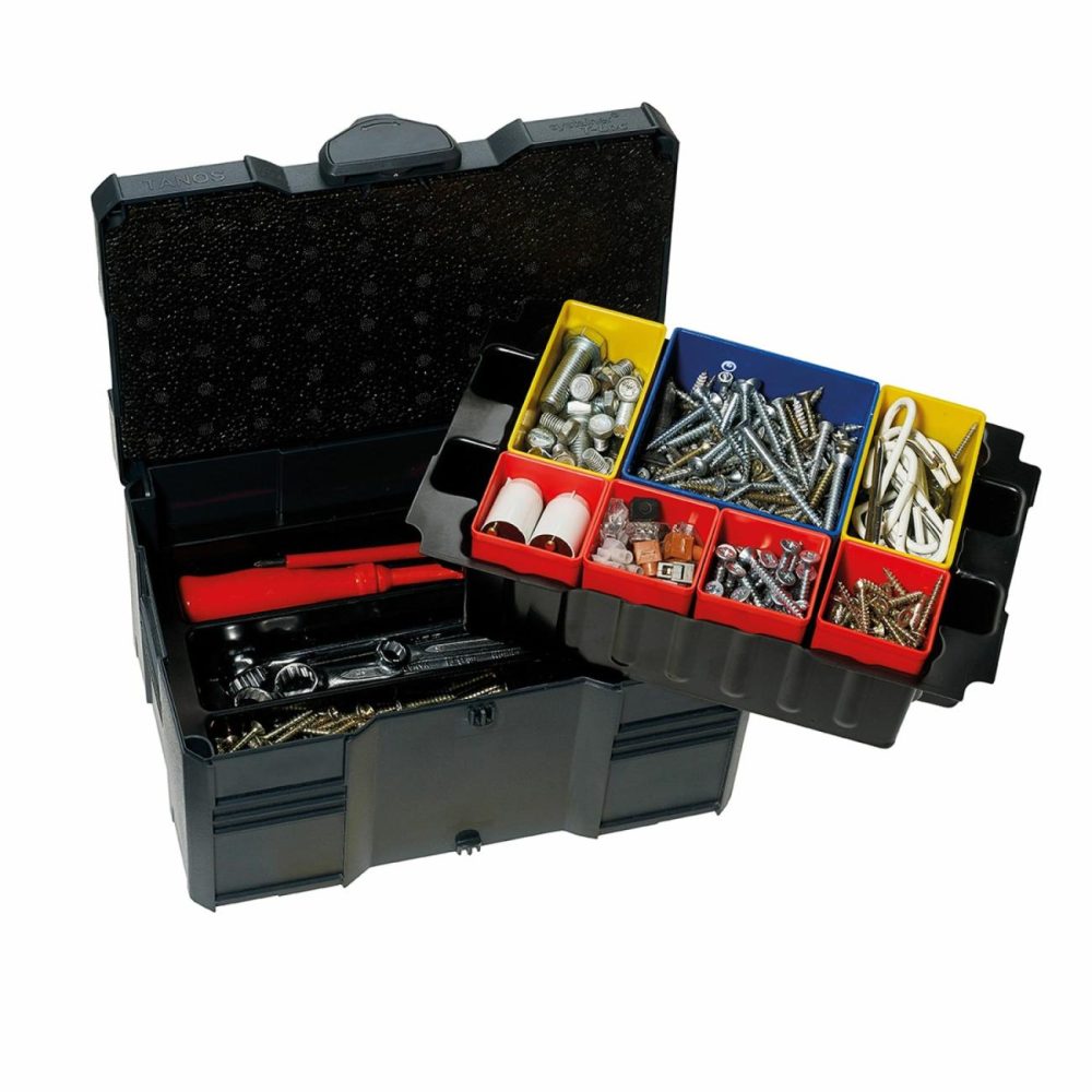 Systainer Mini T-Loc Iii With Box Insert Set, 3 Divisions, Anthracite Systainers