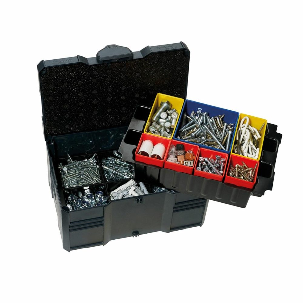 Systainer Mini T-Loc Iii With Box Insert Set, 6 Divisions, Anthracite Systainers