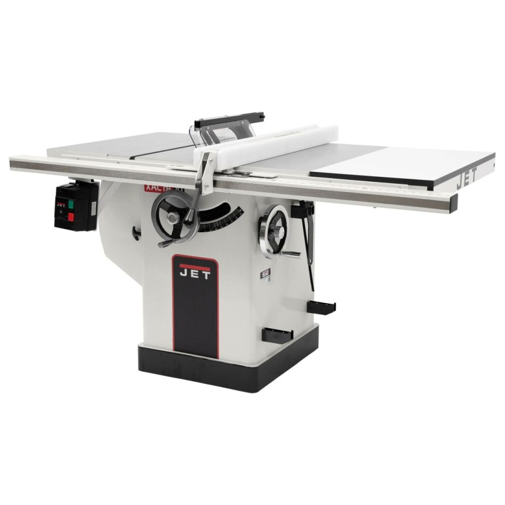 Xactasaw Deluxe 10″ Table Saw With Cast Wings And  30″ Rip Capacity – 5 Hp 1 Ph 230V – Jtas-10Dx Powe Tools & Accessories