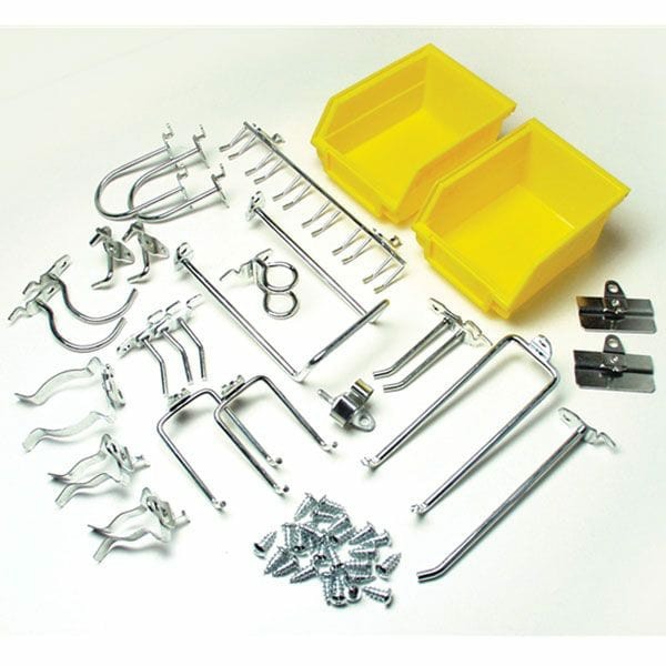 Locking Pegboard Hook Kit Pegboard, Hooks & Accessories