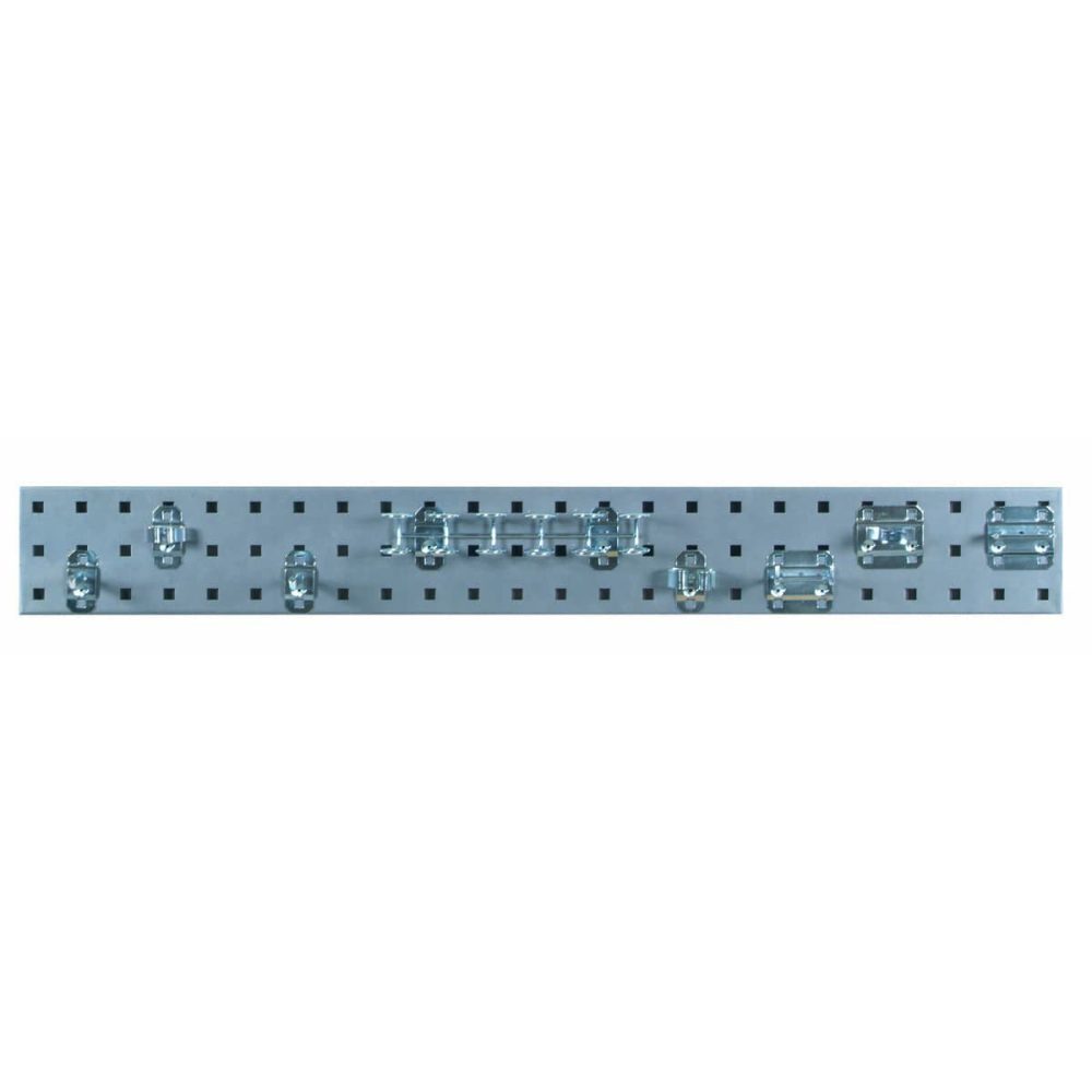 Silver Tool Pegboard Kit Pegboard, Hooks & Accessories